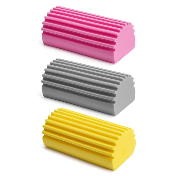 Magisk støvrensningssvamp våd rengøring støvsvamp Pink 6 Pcs-6 Pcs