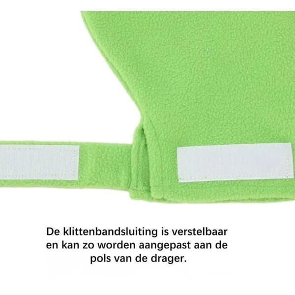 Anti-bidhandsker til små dyr, ridsefaste, varme, grønne, til hamstere, sukkersvævere, egern