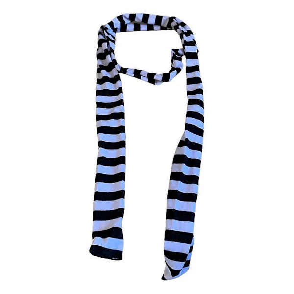 Dam Vår Sommar Randigt Mönster Scarfs Tunn Halsduk Y2k Stil Färgglad Tunn Stickad Nackskydd Lättvikt Thin long pinstripes