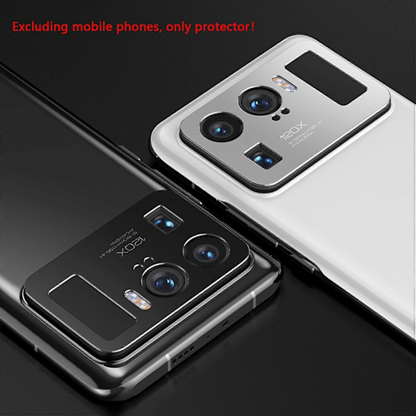 Kameran linssisuoja Xiaomi Mi 11 Ultra -kotelolle (musta)