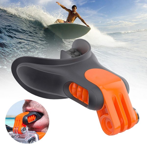 Munnsfäste Synlig Bärbar Kamera Tillbehör Surfing Munstycke Bit För Gopro Hero 7/6/5