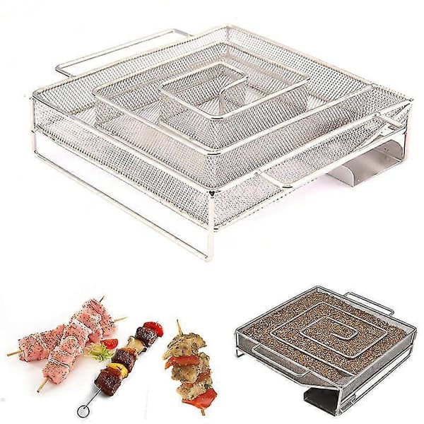 Kallröksgenerator Bbq Grill Matlagningsverktyg Rök Mini Generator Box