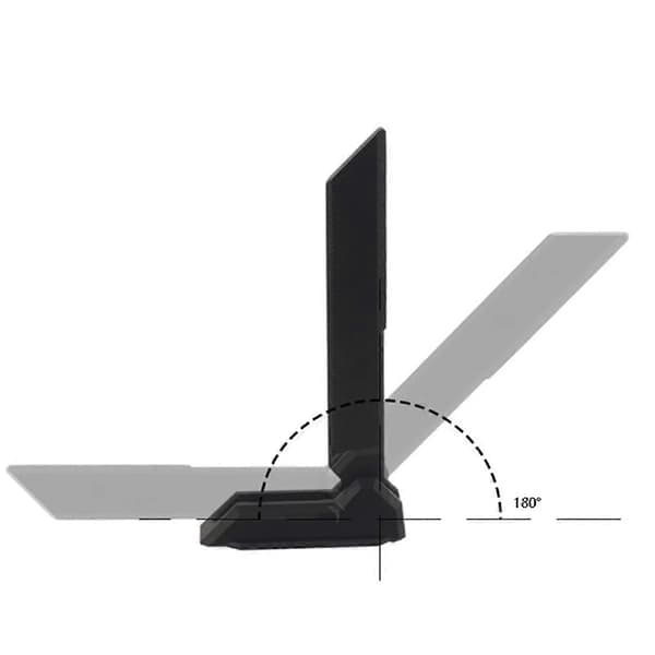 Ekstern WiFi 6 6E Tri-Band Antenne 6GHz 5.8GHz 2.4GHz Magnetisk Base Erstatningsantenne for PC-datamaskin