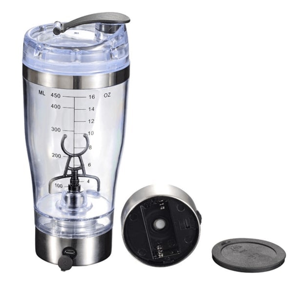 450ml/600ml USB Genopladelig Elektrisk Blender Kop Bærbar Proteinpulver Automatisk Shaker Flaske Lækagesikker Blender til Milkshakes Sukker Kaffe