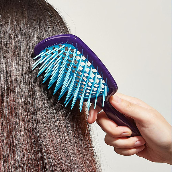 Unbrush Detangling Brush Lixera Hair Brush Krøllete hår Detangle Anti Tangle