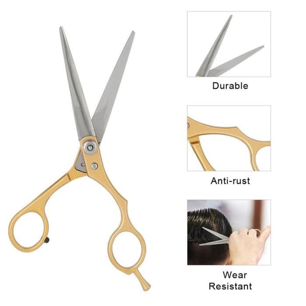 Frisörsax - Professionell - Rostfritt stål - Vass klinga - Balanserad design