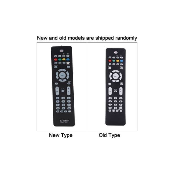 Erstatnings universal fjernbetjening til smart-tv'er RC2034301-01, til Philips