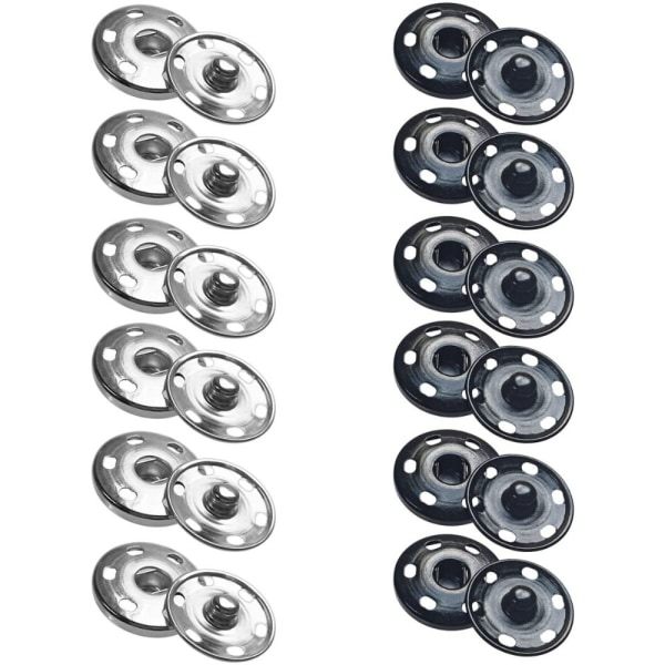 24 sarjaa ommeltavia neppejä Dia-neppejä Metallipainikkeita