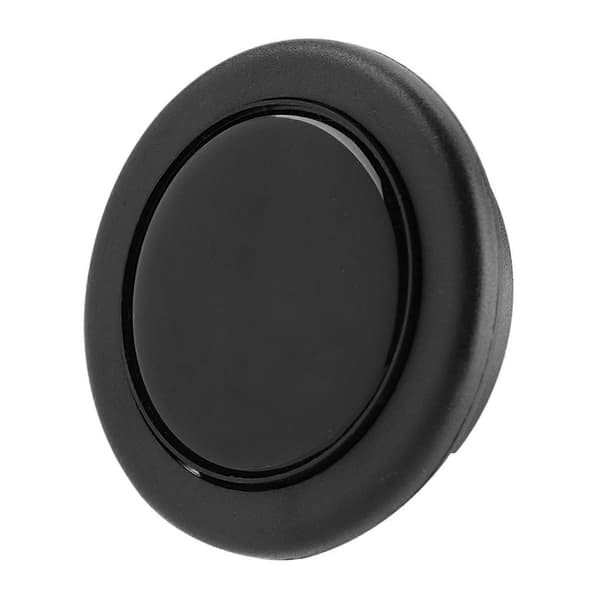 Bil Ratt Horn Knapp - Hållbar Metall + Plast - Universell Passform - Svart