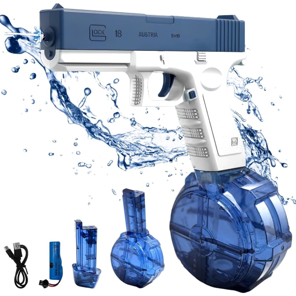 Electric Water Guns KidsPowerful Water Pistols for Kids,Water Blaster Pistols with Rechargeable,Electric Water Pistol Guns for Summer Beach Pool
