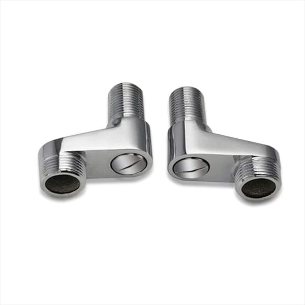2-pakning Rørformet Kranadapter, Svingarm, Justerbar, 3/4 \" 1/2 \"
