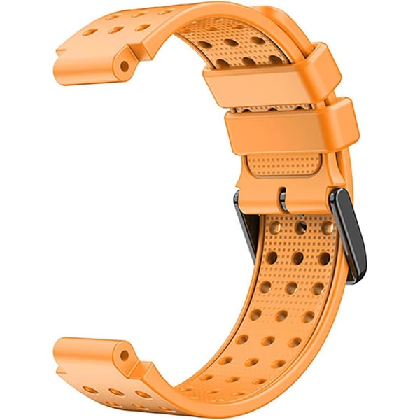 Watch Band Udskiftning Silikone Rem Armbånd til Garmin Approach S20 Watch Bands med Værktøjssæt orange