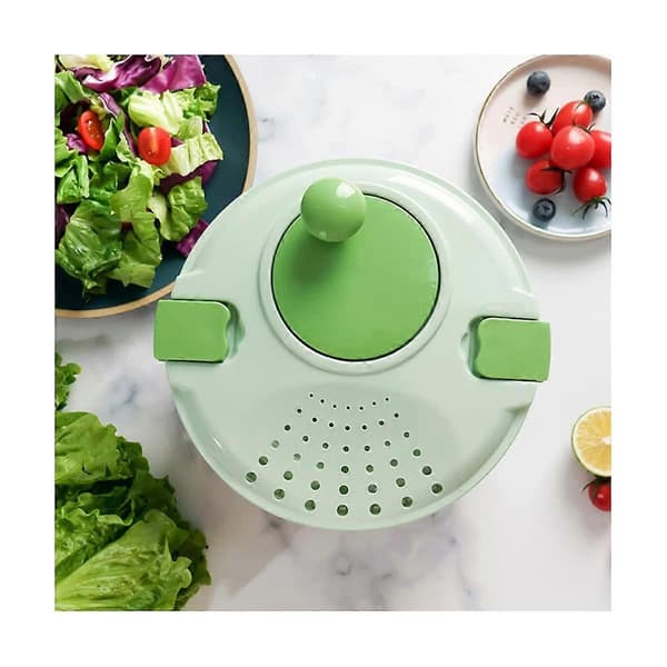 Salladsgrönsaker Manuell Grönsakstork Torka Sallad Frukt Grönsaksskål för Servering Sallad S