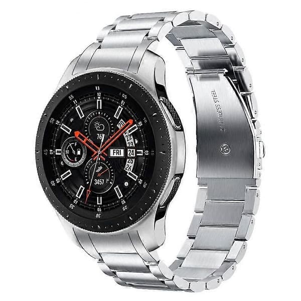 Urrem til Huawei Watch GT 4 46mm - Tre-perlet rem i rustfrit stål Multicolor Style A
