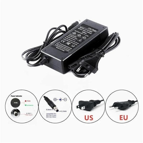 24V 30Ah 7S3P Batteri 30000mAh Elcykel Li-ion Batteripakke & Oplader EU