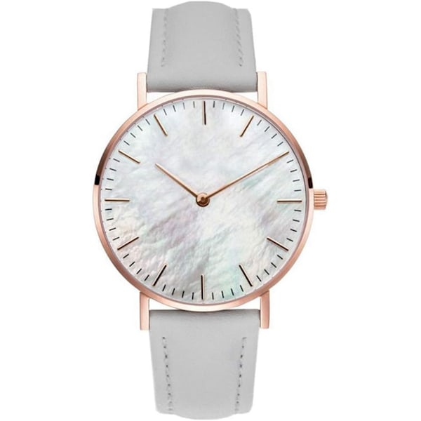 Large Faced Watches for Women Ladies Leather Watch Minimalist Ultra-Thin Analogue Wrist Watch Big Face Watch Women Gift