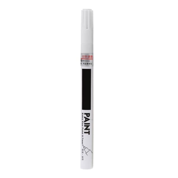 Universal 0,7 mm til ekstra fin spids permanent maling metallisk markør pen DIY kunst