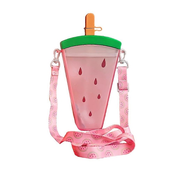 4 Fruktformede Vannflasker - Perfekte Gaver til Barn og Voksne Dragon Fruit