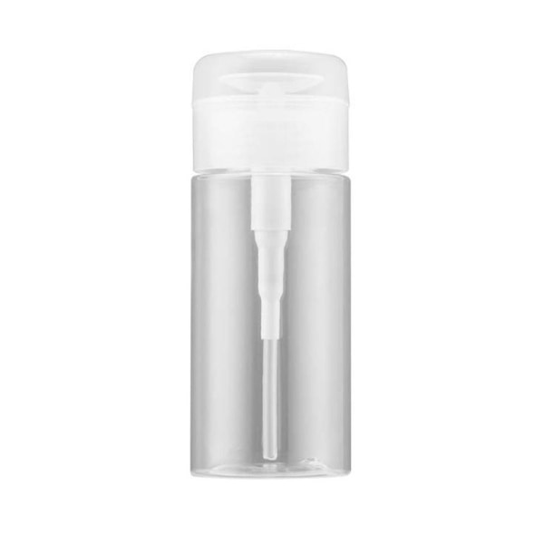 2 täytettävää pulloa Poistoaine Puhdistin Meikkipullo Läpinäkyvä Transparent 150ML