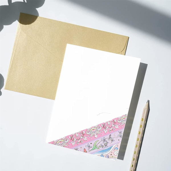 Guldfolie Blom Washi Tape Set, Blommig Washi Tape, Botanisk Washi Tape För Journal, Konst Och