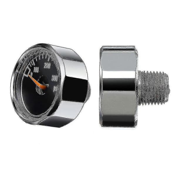 2st 25mm 300psi Mikro Lufttrycksmätare För Hpa Paintball Markör Co2 Tank Pcp
