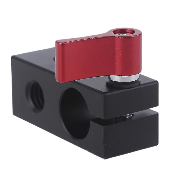 15 mm:n yksitankoinen kiinnike kylmäkenkäsovittimeen, dslr-kameran kiskolohko monitoriin kiinnitettävään led-valomikrofoniin