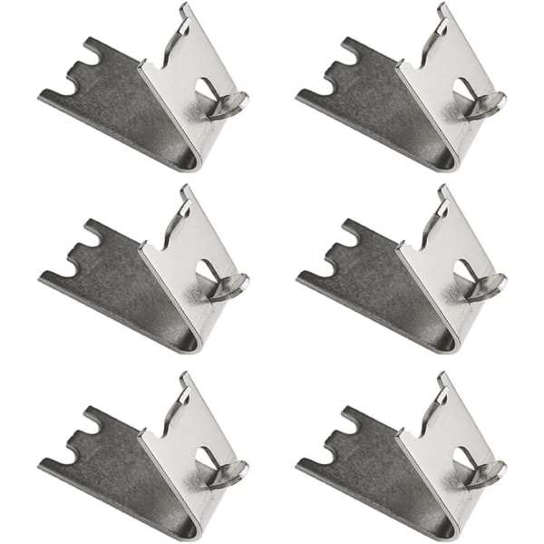 6 pcs Freezer Shelf Clamp Freezer Shelf Fasteners Refrigerator Accessories