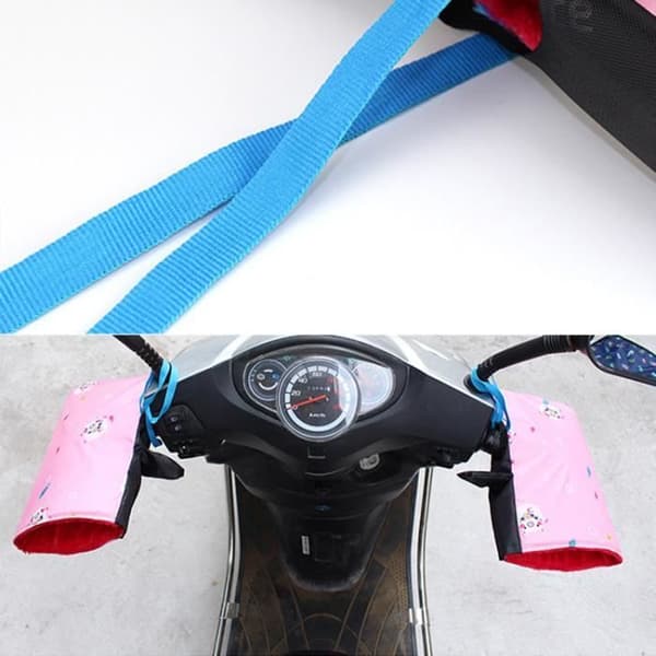 Styrhandsker - HELLOVE - Pink - Vandtætte - Varme - Unisex