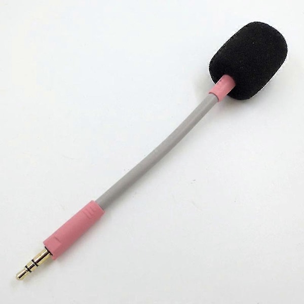 Avtakbare mikrofoner for Razer Barracuda X trådløse hodetelefoner med skumdeksel Pink
