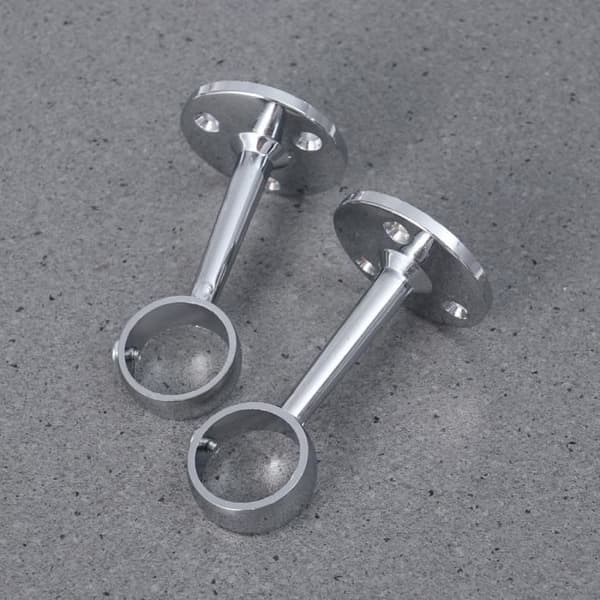 Justerbart takfäste - Gardinstång - Vit - 2-pack - 4,9 kg kapacitet - Enkel installation