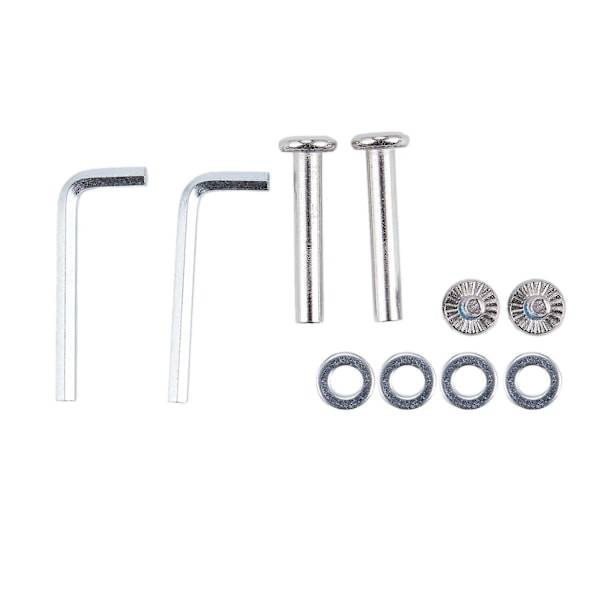 2 Set Reserveringar för Resväska, Hjul, Axlar och Skiftnyckel Reparationsset OD 68mm