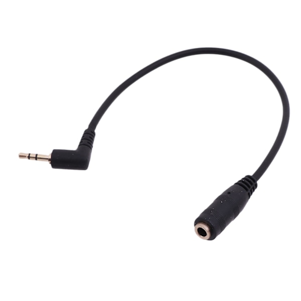 2.5mm Male To 3.5mm Female Stereo Audio Jack Adapter Cable For Headphone 20cm