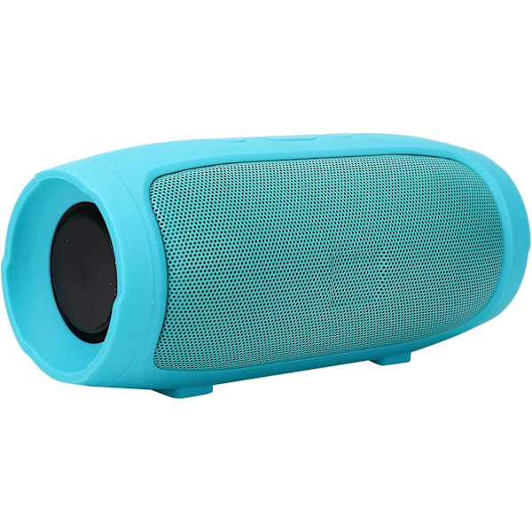 Bluetooth-högtalare, portabla stereo HIFI-högtalare, multimediahögtalare med dubbelhorn, stöder U-disk uppspelning, stöder röstsamtal (Grön)