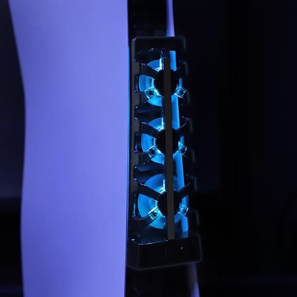 Kjølevifte for PS5 Disc & Digital Edition-konsoll USB 3.0-port