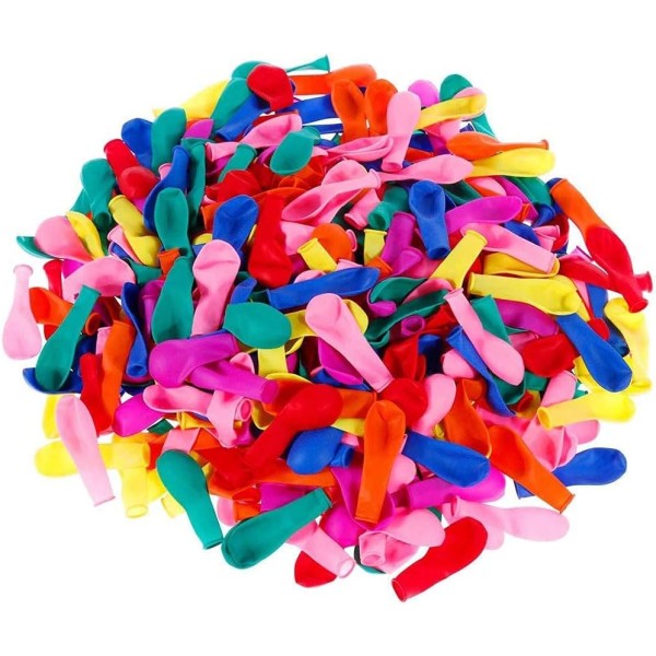 Vandballonbombe 500 farverige hurtigfyldte små balloner Velegnet til børn og voksne vandlege-udendørs fester i swimmingpoolen