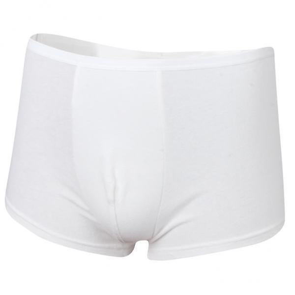 6xmen's White Regular Absorbency Tvättbar boxer Xl