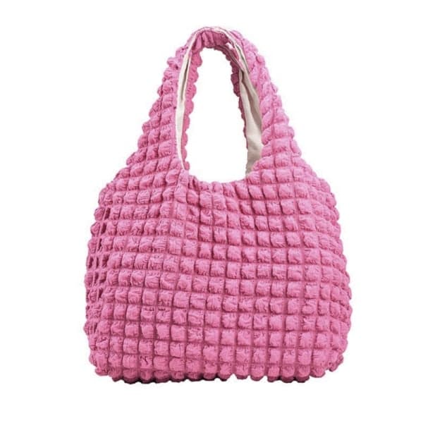 Plissert Sky Bag Tote Bag Handlepose Shopping Bag Skulderpose Veske til Bursdag