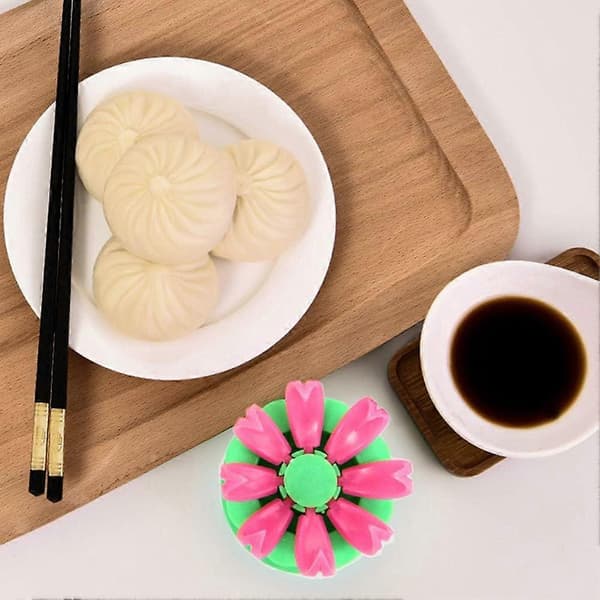 Baozi Maker, Bao Steamer Dumpling Maker Baozi Form Ångad Fylld Bulle Form Bakverk Paj Ångbulle Form-grön