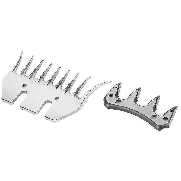 Klippblad för fårklippare i rostfritt stål, hög hårdhet, skärande utbytesdel Curved Blade 9 Tooth
