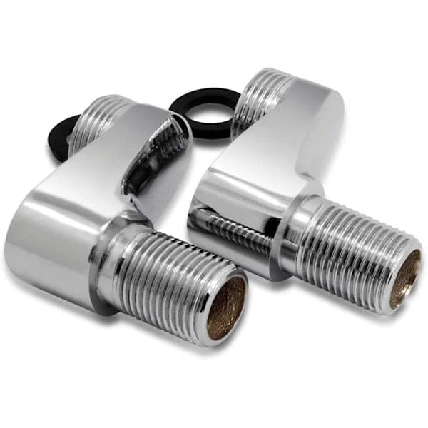 2-pakning Rørformet Kranadapter, Svingarm, Justerbar, 3/4 \" 1/2 \"