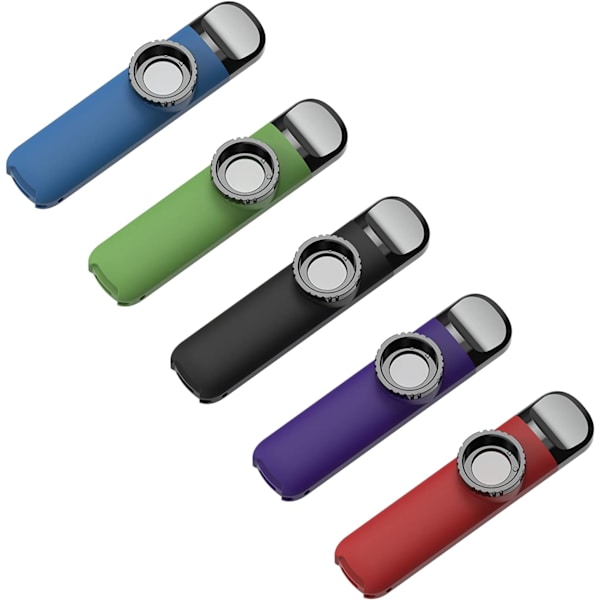 Kazoo - Enkelt å lære musikkinstrumenter for barn/voksne - Fargerike Kazoos