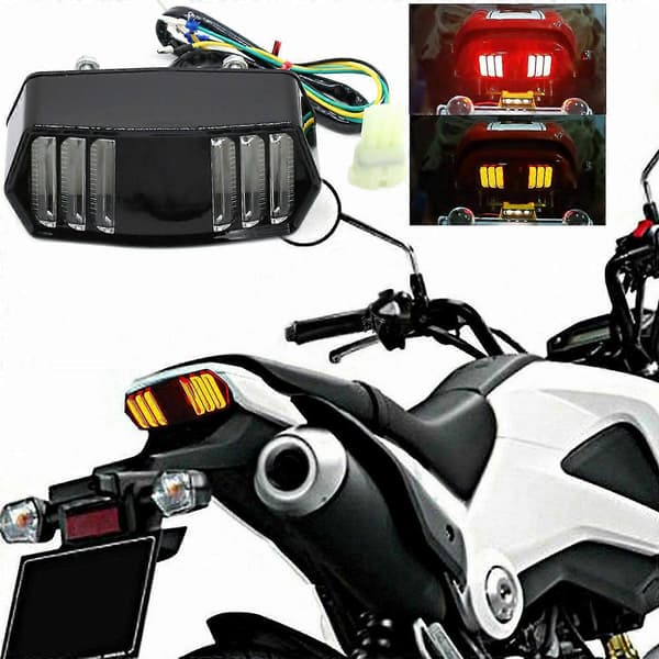 LED Bakbrems Baklys Blinklys for Honda Grom 125 MSX