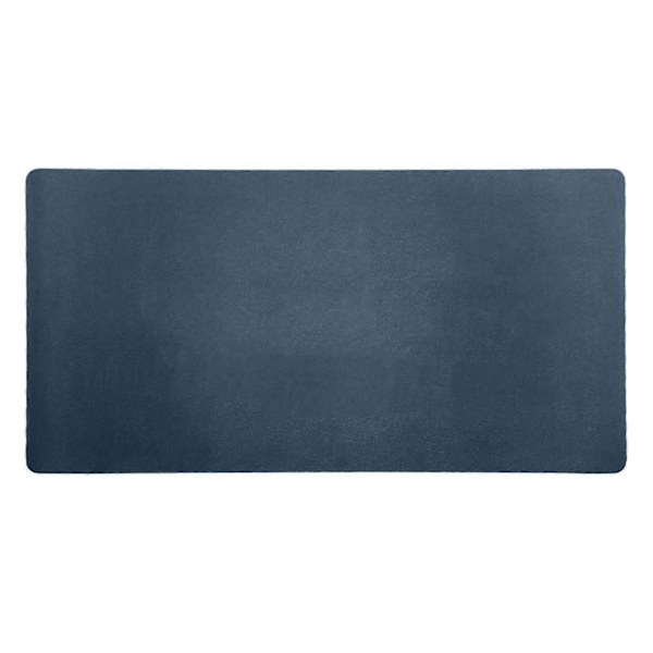 Computer Mussemåtte Stor Skridsikker Tyk PVC Vandafvisende Bærbar Foldbar Ensfarvet Laptop Gaming Mussemåtte Computertilbehør Dark Blue M