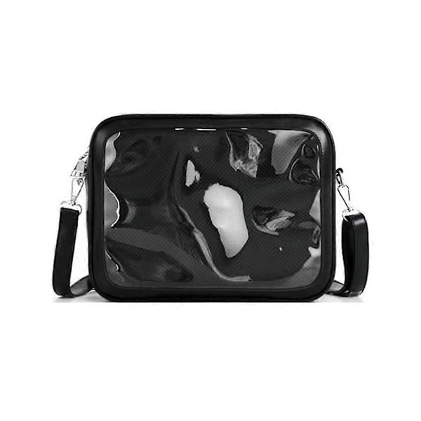 Dam Crossbody Bag i Japansk Stil, Tonårs Ita Bag, Flickor-Lolita Axelväska Ins Black