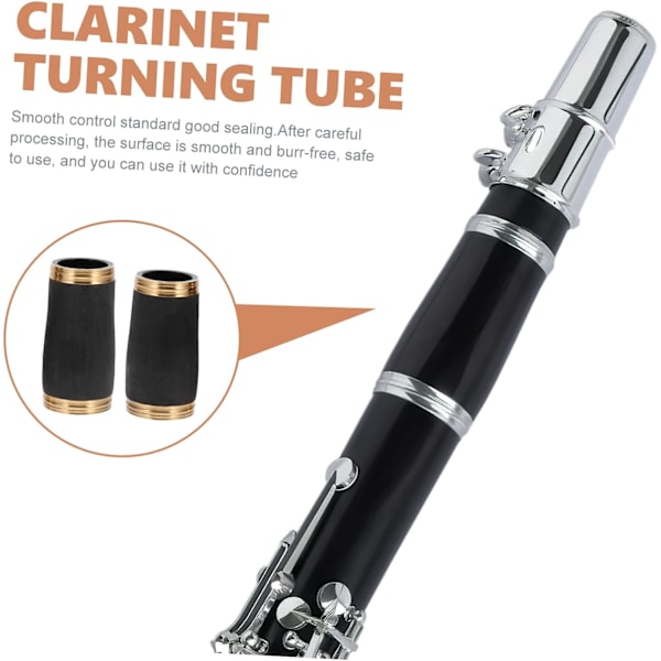 1 par klarinett rør mini instrumenter piccolo instrument piccolo rekvisita høy tone klarinett rør fløyte turner blåseinstrument deler
