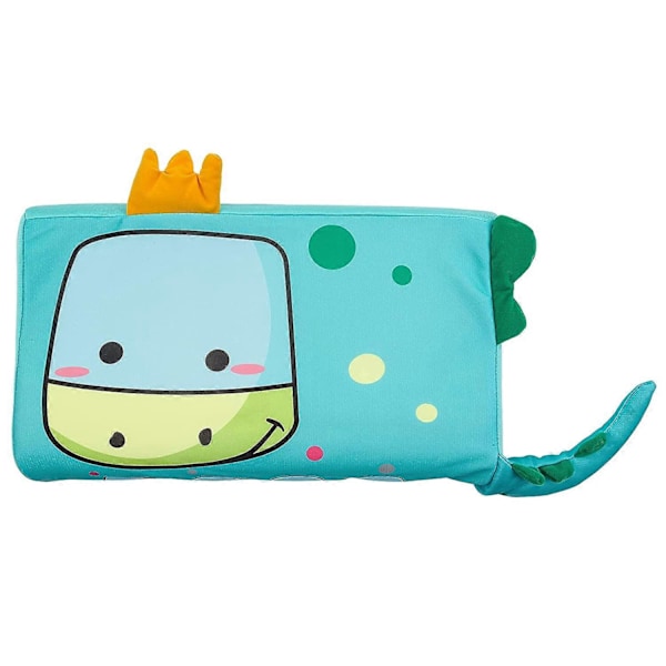 Toddler Pude til Søvn, Børnepuder til Søvn med Pudebetræk 25 x 46 cm (Dinosaur)