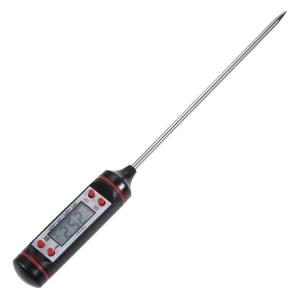Matlagningstermometer - Digital - Vattentålig - Direktavläsning - Område -50 till +300°C