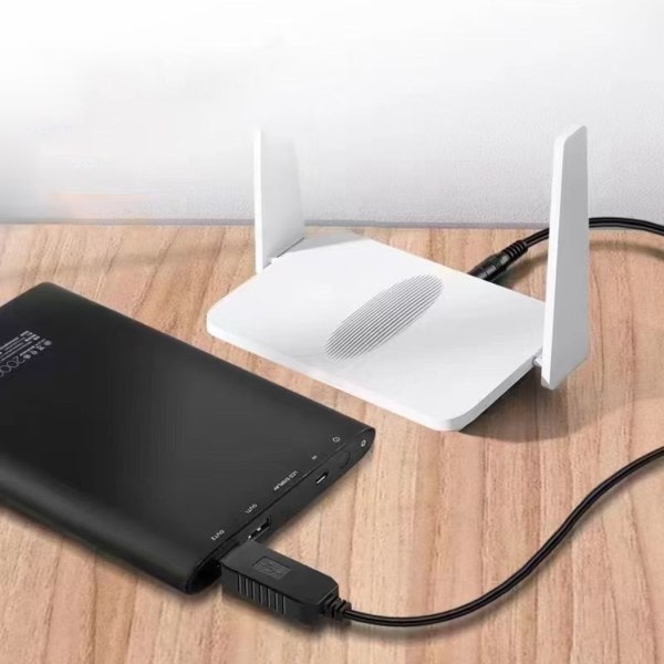 USB til DC 5V 9V 12V Adapter Konverter Kabel USB til 8PCS DC Stik til Router Mini Fan Højttaler WIFI Opladning Bank Stik