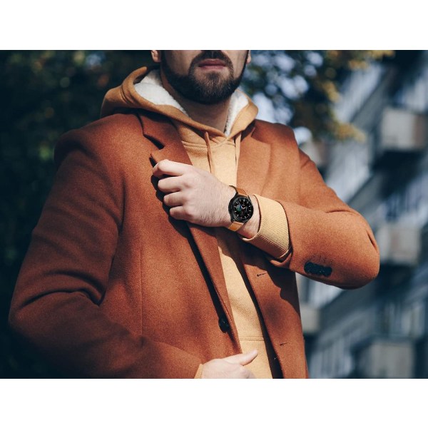 Aveki skinnbånd kompatibel Samsung Galaxy Watch 3 45 mm bånd/galakse klokke 46 mm bånd/utstyr S3 bånd, 22 mm armbåndsrem Dame Herre For Galaxy Watch