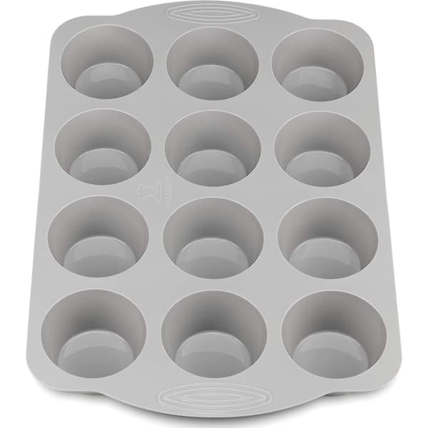 Comfort 12 Muffinform i silikone med håndtag - Form til muffins